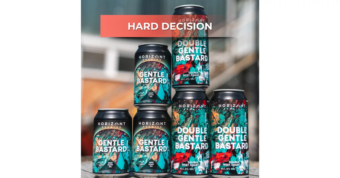 Hard Shell Horizont Hard Decision / 6-pack selection - Horizont Brewing
