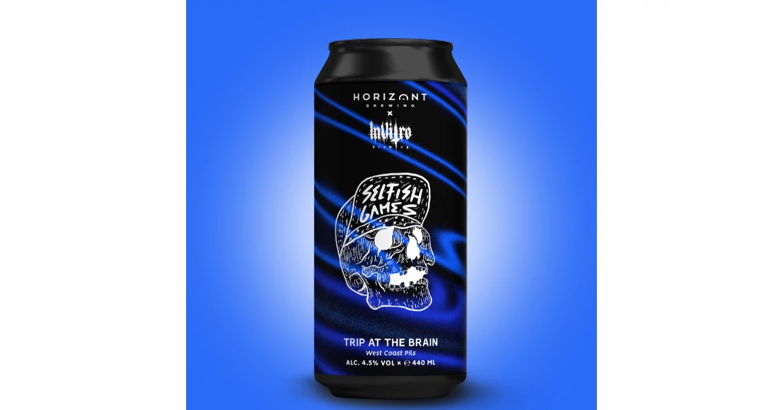 Horizont X Horizont x Invitro - Trip at the Brain / West Coast Pils - Horizont Brewing