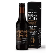 Night Shift Vintage 2020  /  Russian Imperial Stout bourbon hordóban érlelve csokoládéval és kávéval  Night Shift Vintage 2020  /  Russian Imperial Stout bourbon hordóban érlelve csokoládéval és kávéval