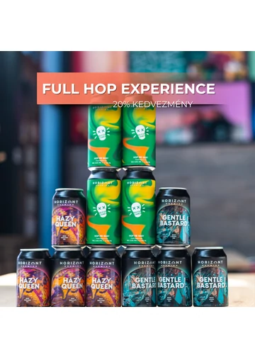 Full Hop Experience  / 12-es sörcsomag  Full Hop Experience  / 12-es sörcsomag