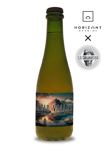 La Calavera x Horizont / Acid Valley (vegyes kultúrájú érleléssel készült, blendelt, hordóérlelt Saison)