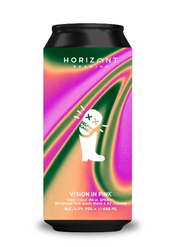 Selfish Games - Vision in Pink (West Coast IPA SPRAU babmalátával, Pink Boots komlóblenddel és NZ Cascade komlóval)