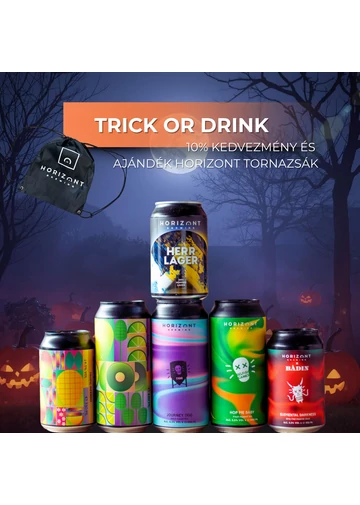 Trick or Drink  /  6-os sörcsomag  Trick or Drink  /  6-os sörcsomag