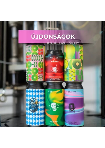 Újdonságok  /  6-os sörcsomag  Újdonságok  /  6-os sörcsomag