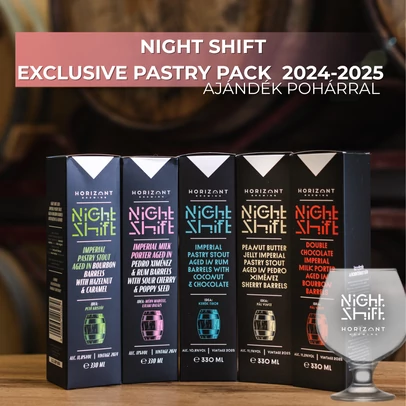 Night Shift Vintage 2024-2025 / Exclusive Pastry Selection