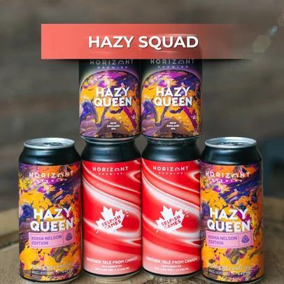 Hazy Squad/  6-pack selection