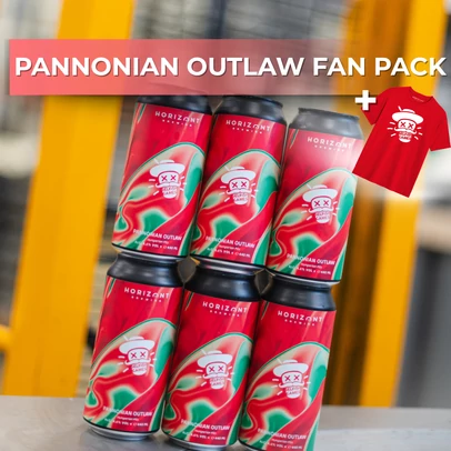 Pannonian Outlaw Fan Pack / 6-os Pannonian Outlaw sörcsomag pólóval