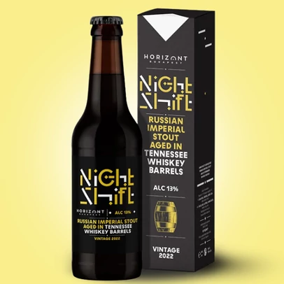 Night Shift Vintage 2022  /  Russian Imperial Stout Tennessee whiskey hordóban érlelve