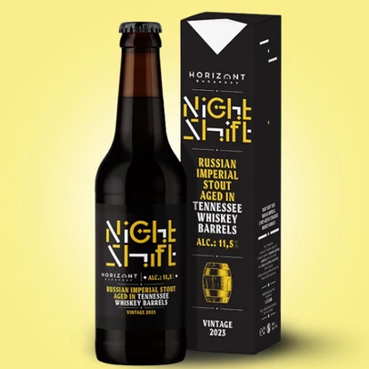 Night Shift Vintage 2023  /  Russian Imperial Stout Tennessee whiskey hordóban érlelve
