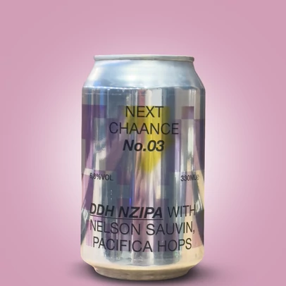 Fraktaal Brewing - Next Chaance No. 03 / DDH New Zealand IPA with Nelson Sauvin &amp; Pacific Hops