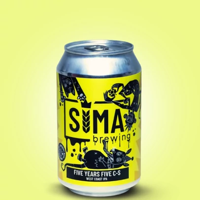 Sima Brewing - Five Years Five C-S / West Coast Ipa