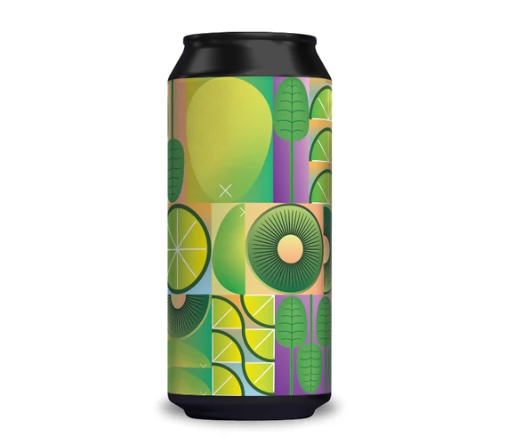 Horizont x Fraktaal - Green Smash / Fruited Gose kivivel, guava-val és spenóttal