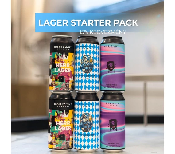 Lager Starter  /  6-os sörcsomag 
