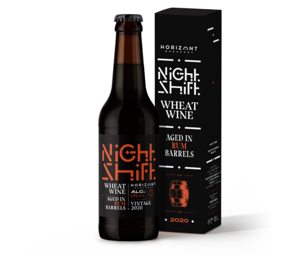 Night Shift Vintage 2020  /  Wheat Wine rumos hordóban érlelve 