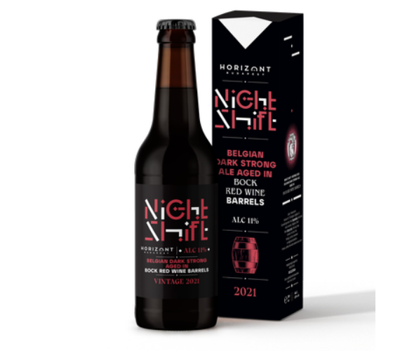 Night Shift Vintage 2021  /  Belgian Dark Strong Ale BOCK vörösboros hordóban érlelve