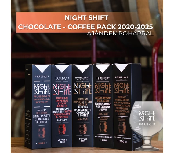 Night Shift Vintage 2020-2025 / Premium Chocolate-Coffee Selection