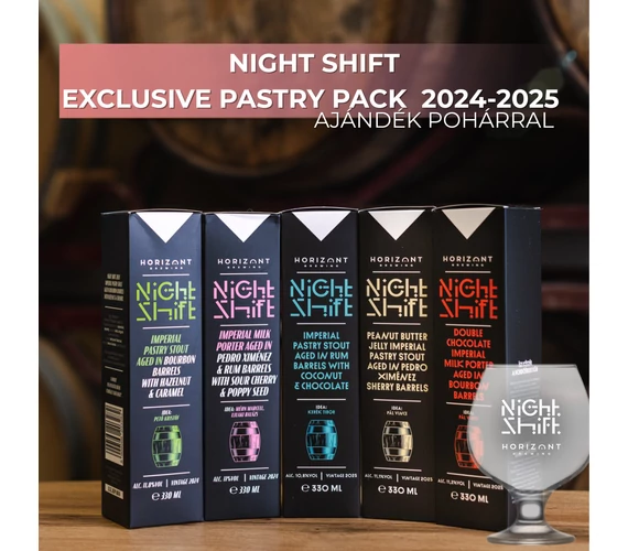 Night Shift Vintage 2024-2025 / Exclusive Pastry Selection