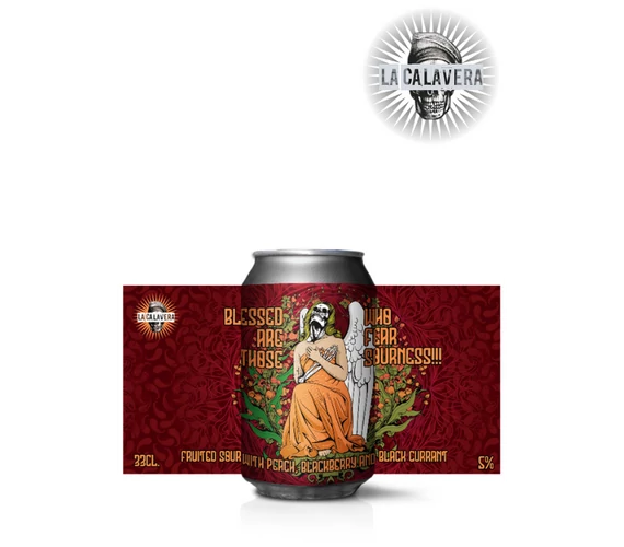 La Calavera - Blessed Are Those Who Fear Sourness / Sour Ale barackkal, szederrel, feketeribizlivel