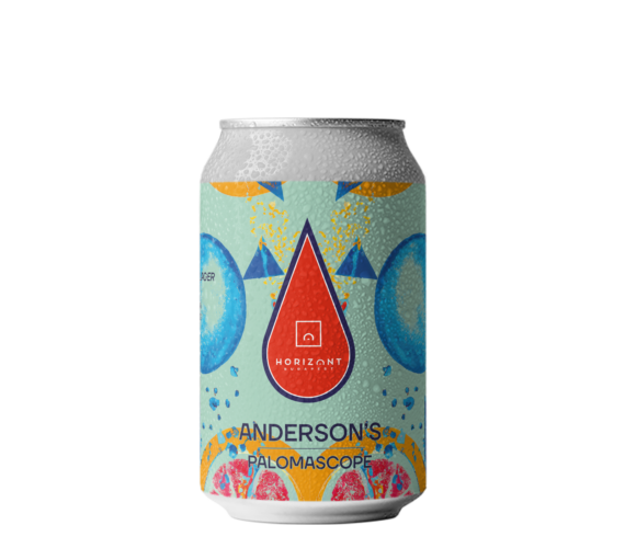 Anderson's x Horizont  /  Palomascope (Imperial Mexican Lager w. Grapefruit & Lime)