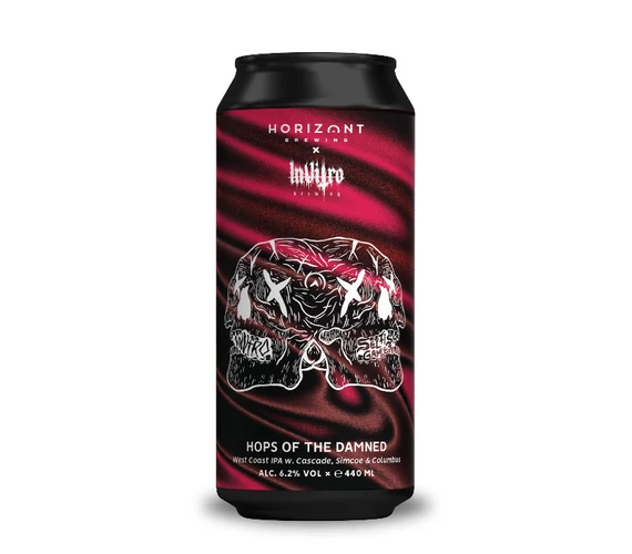 Horizont x InVitro - Hops of the Damned (NZ Cascade, Simcoe & Columbus)