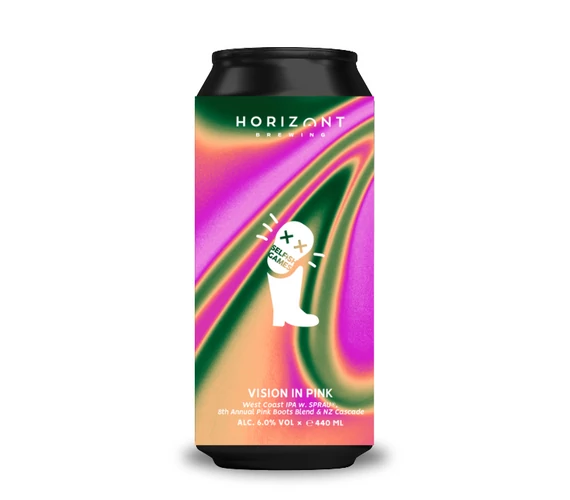 Selfish Games - Vision in Pink (West Coast IPA SPRAU babmalátával, Pink Boots komlóblenddel és NZ Cascade komlóval)